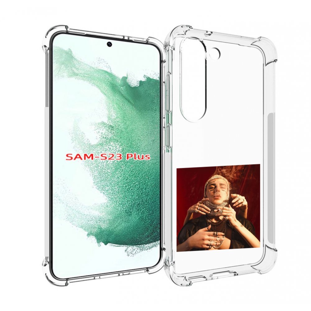

Чехол MyPads Slime face для Samsung Galaxy S23 Plus +, Прозрачный, Tocco