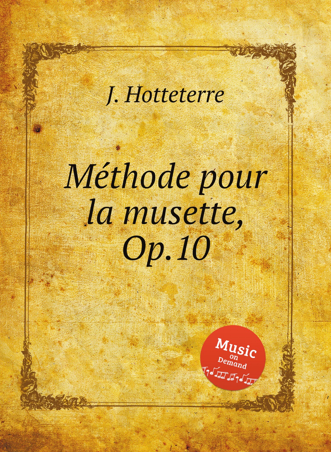 

Methode pour la musette, Op.10