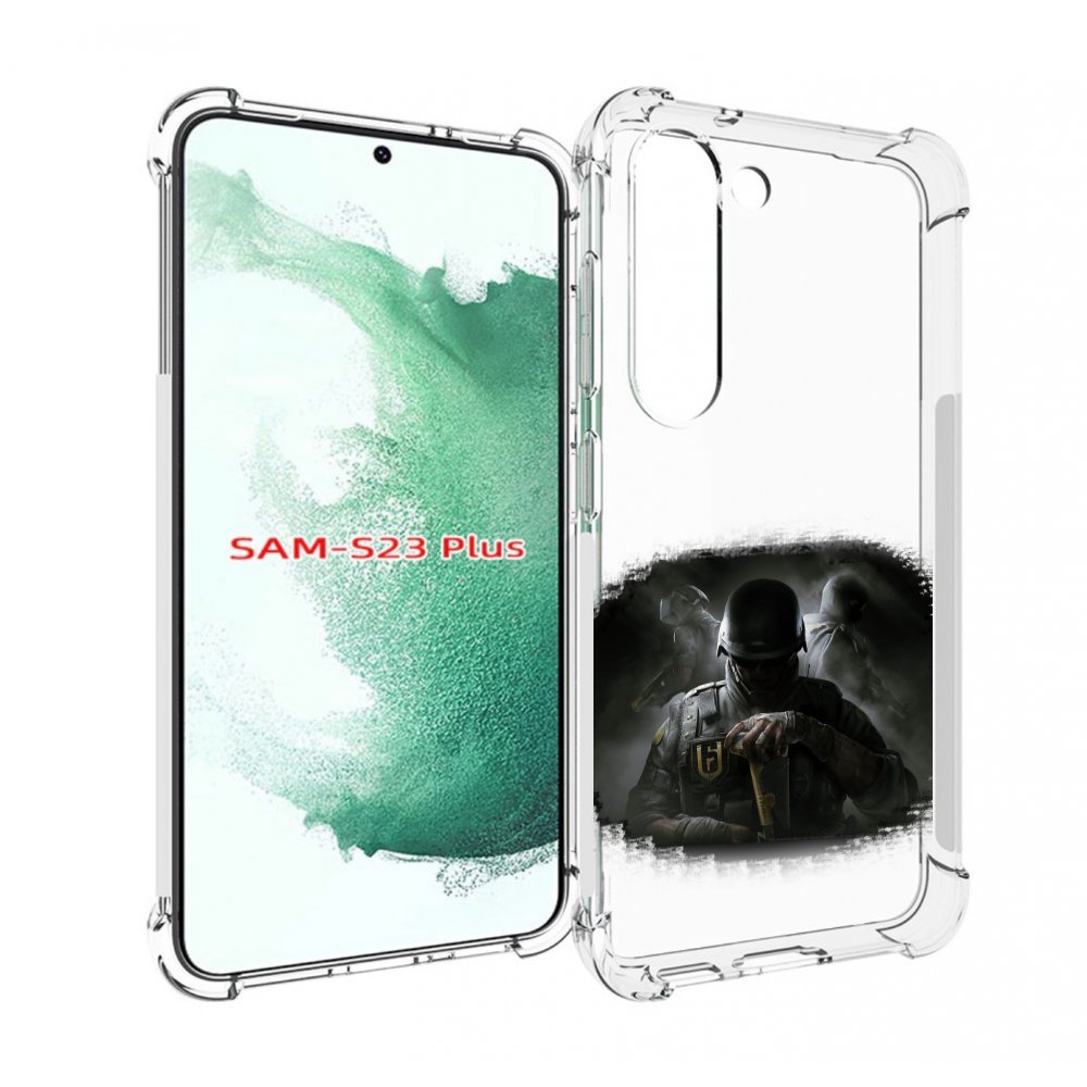 

Чехол MyPads Rainbow Six Siege для Samsung Galaxy S23 Plus +, Прозрачный, Tocco
