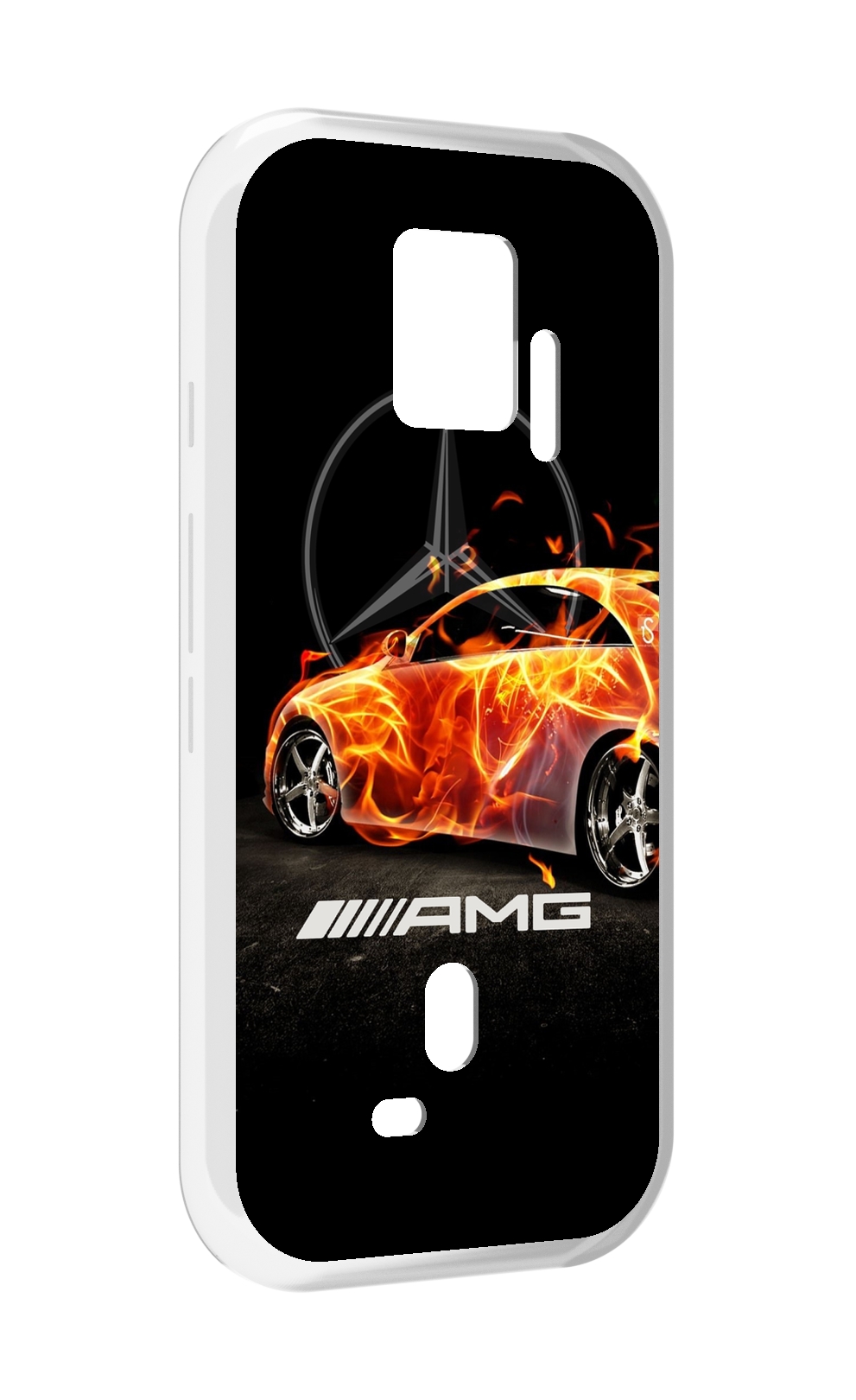 

Чехол MyPads АМГ мужской для ZTE Nubia Red Magic 7S Pro, Прозрачный, Tocco