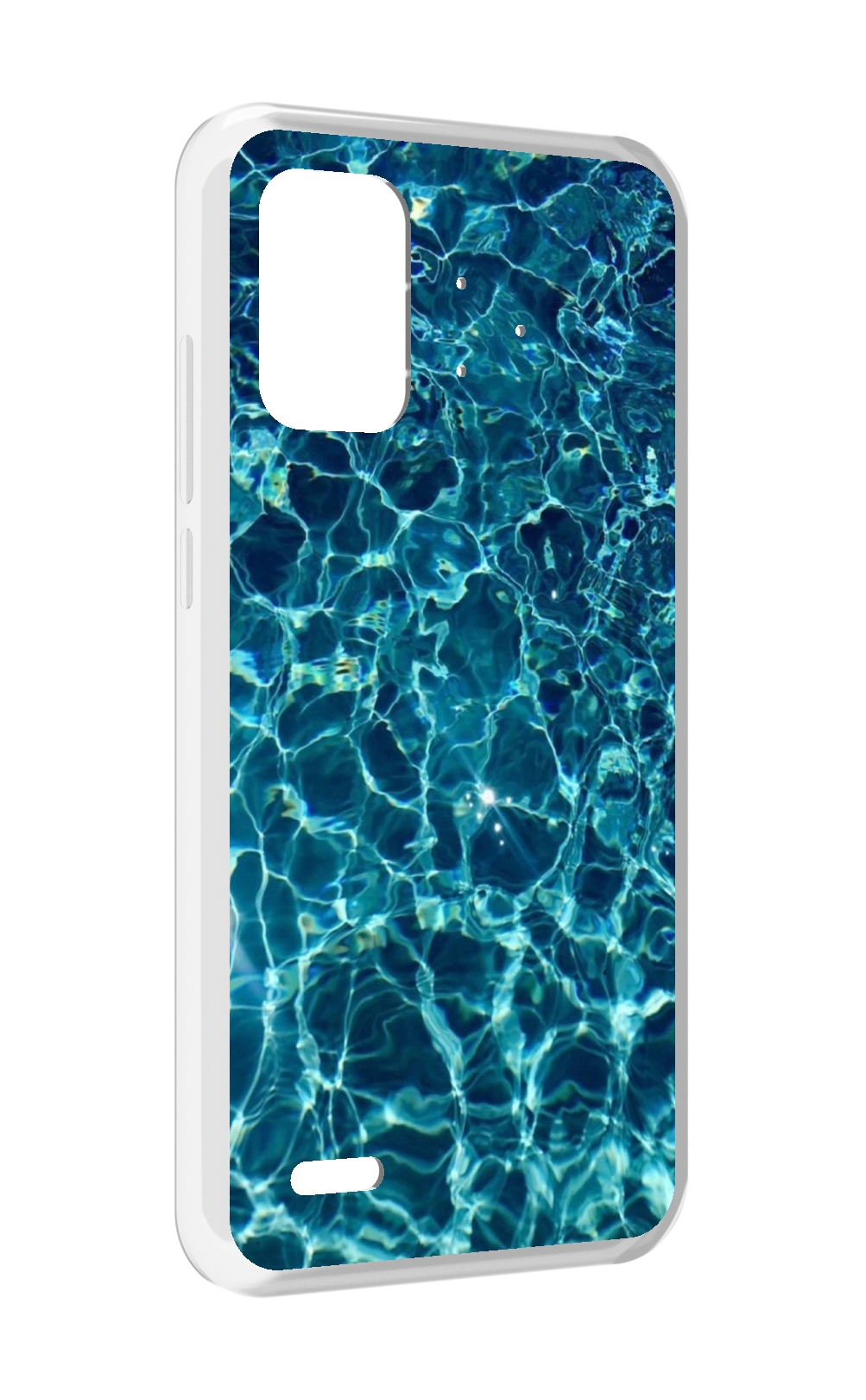 

Чехол MyPads красивая голубая вода для UMIDIGI Bison Pro, Прозрачный, Tocco