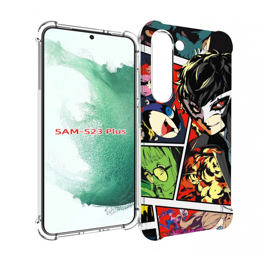 Чехол MyPads Persona 5 art для Samsung Galaxy S23 Plus +