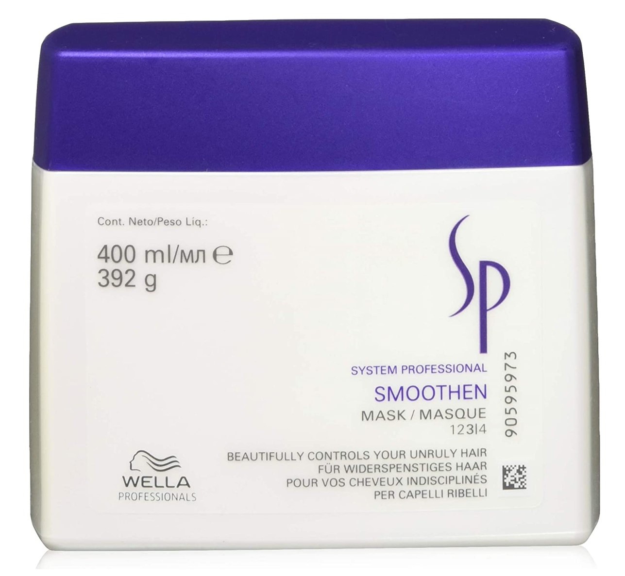 Маска для гладкости волос Wella Professional SP Smoothen для вьющихся волос 400 мл