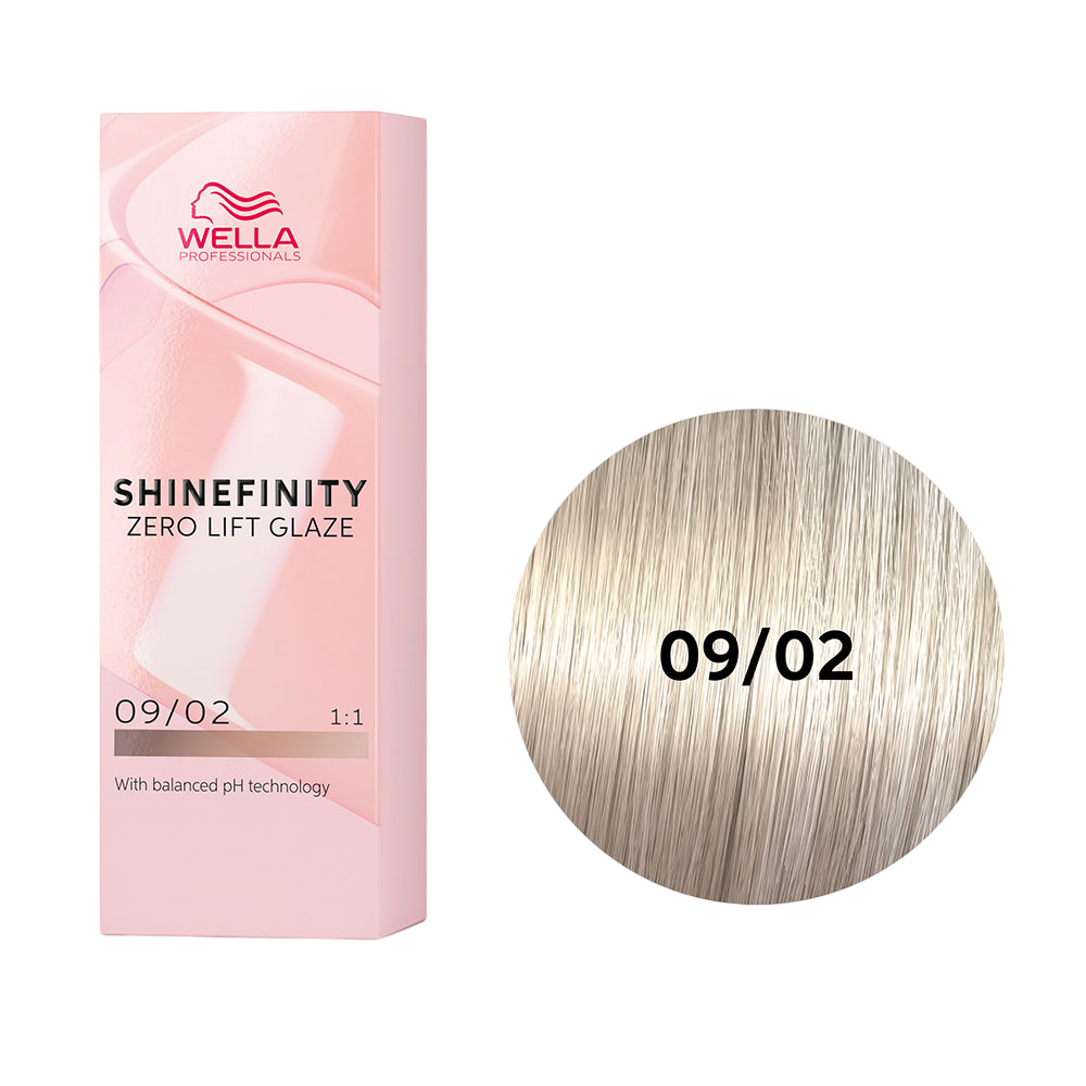 

Гель-крем краска для волос Wella Professional Shinefinity 09/02 Пустынный Шалфей 60 мл, Розовый