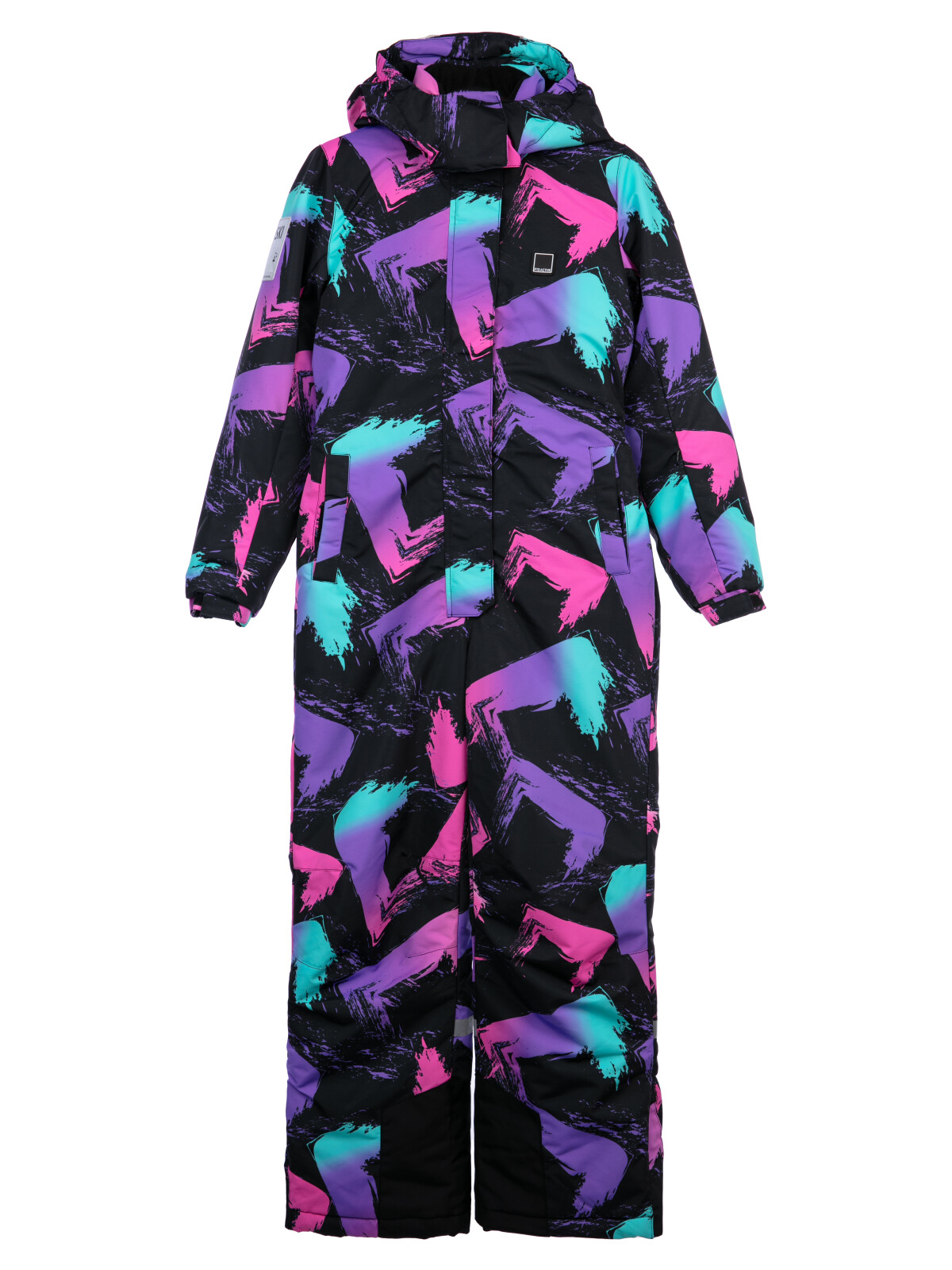 Комбинезон текстильный с полиуретановым покрытием для девочек PlayToday, цветной, 170