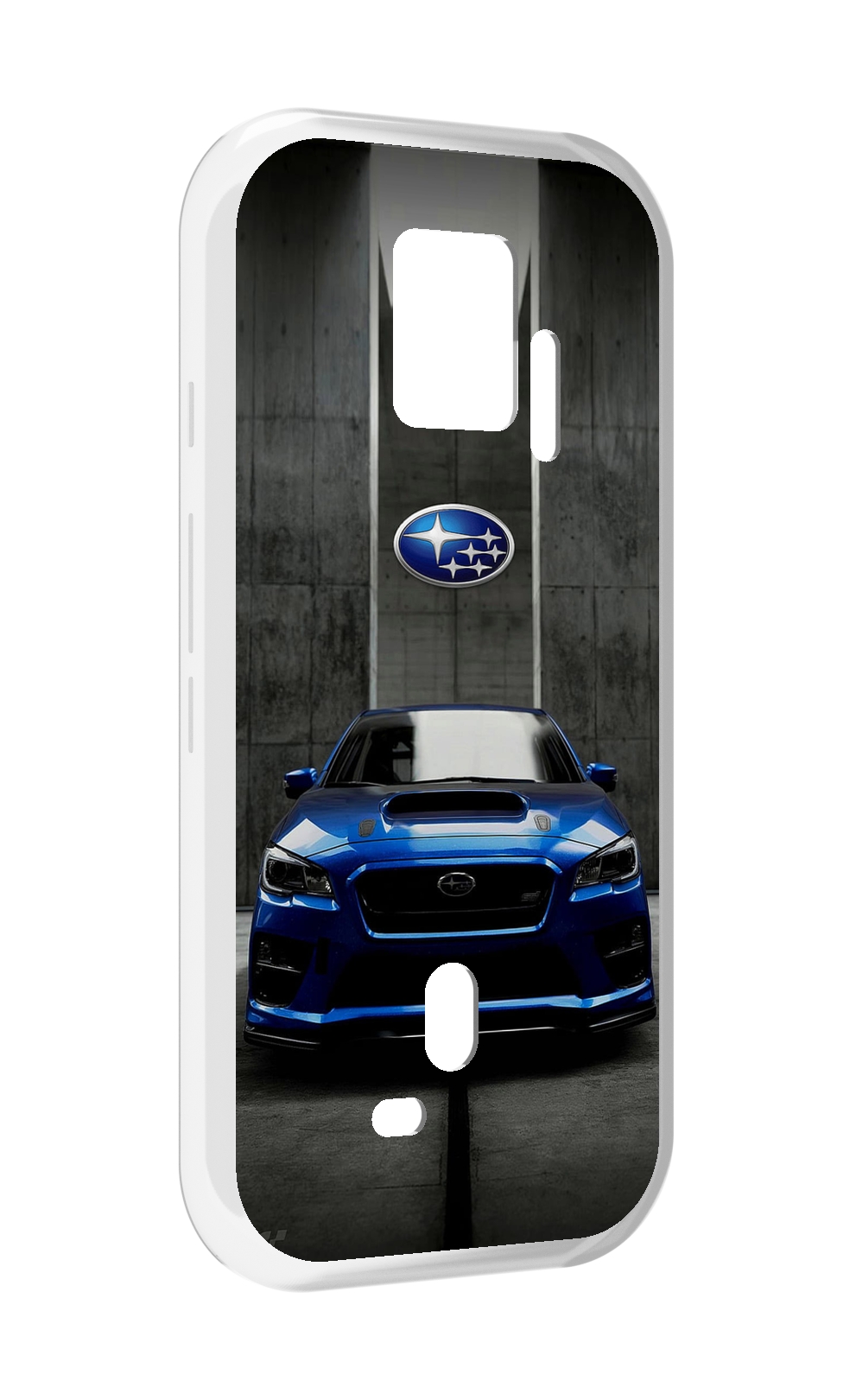 Чехол MyPads subaru 1 мужской для ZTE Nubia Red Magic 7S Pro