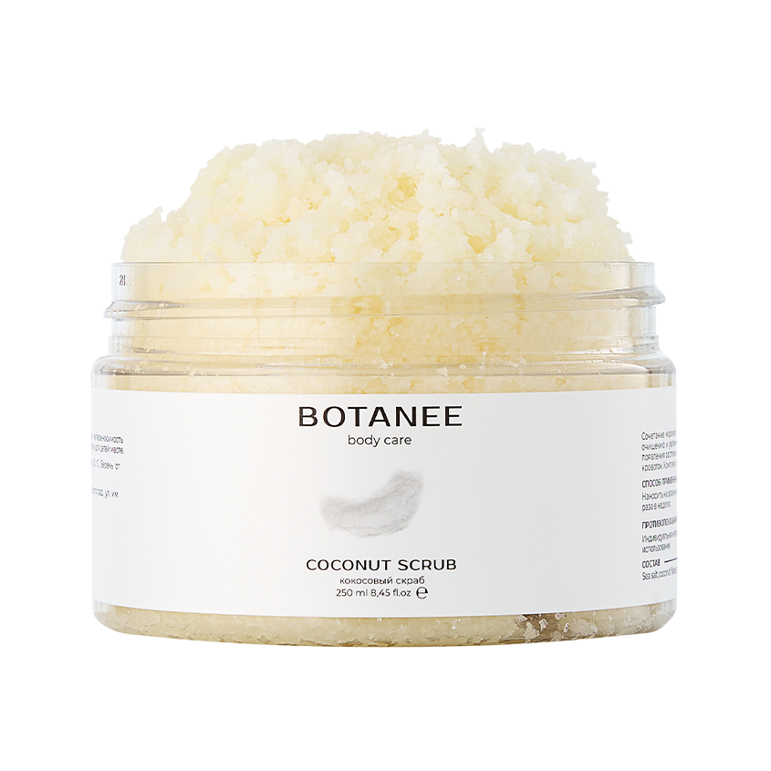 

Скраб для тела Botanee кокосовый соляной с экстрактом кокоса и маслом ши 250мл