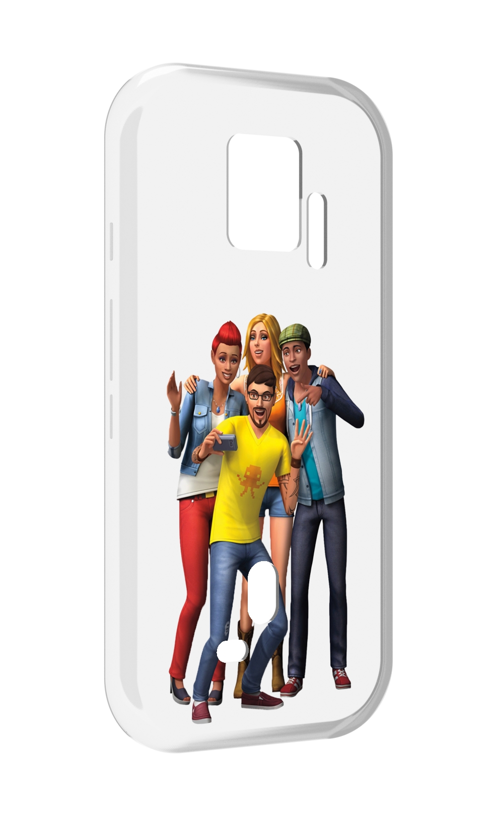 

Чехол MyPads sims для ZTE Nubia Red Magic 7S Pro, Прозрачный, Tocco