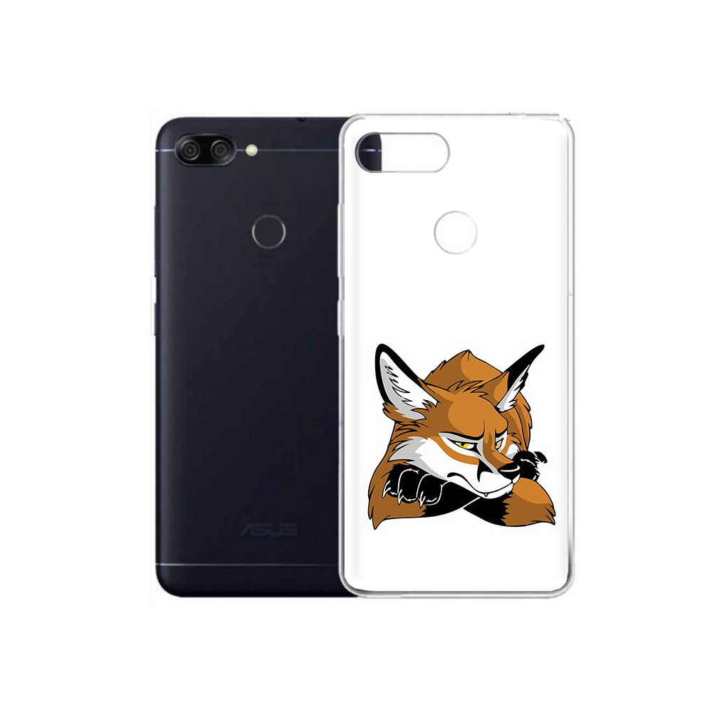 

Чехол MyPads Tocco для Asus ZenFone Max Plus M1 (ZB570TL) фокс, Прозрачный, Tocco