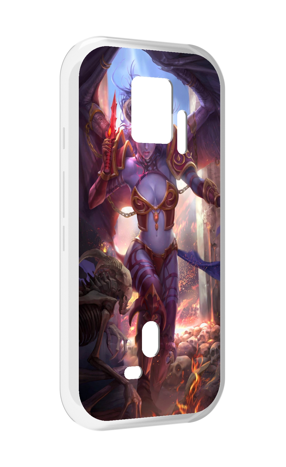 

Чехол MyPads queen of pain dota 2 для ZTE Nubia Red Magic 7S Pro, Прозрачный, Tocco