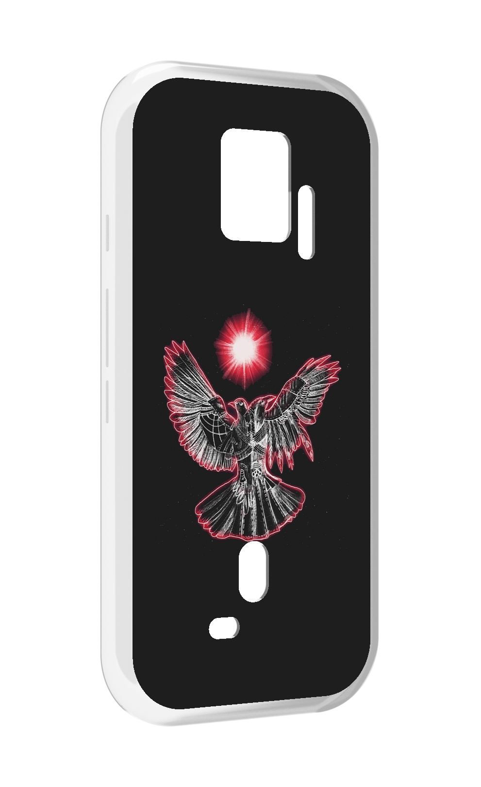 

Чехол MyPads pyrokinesis валькирия для ZTE Nubia Red Magic 7S Pro, Прозрачный, Tocco