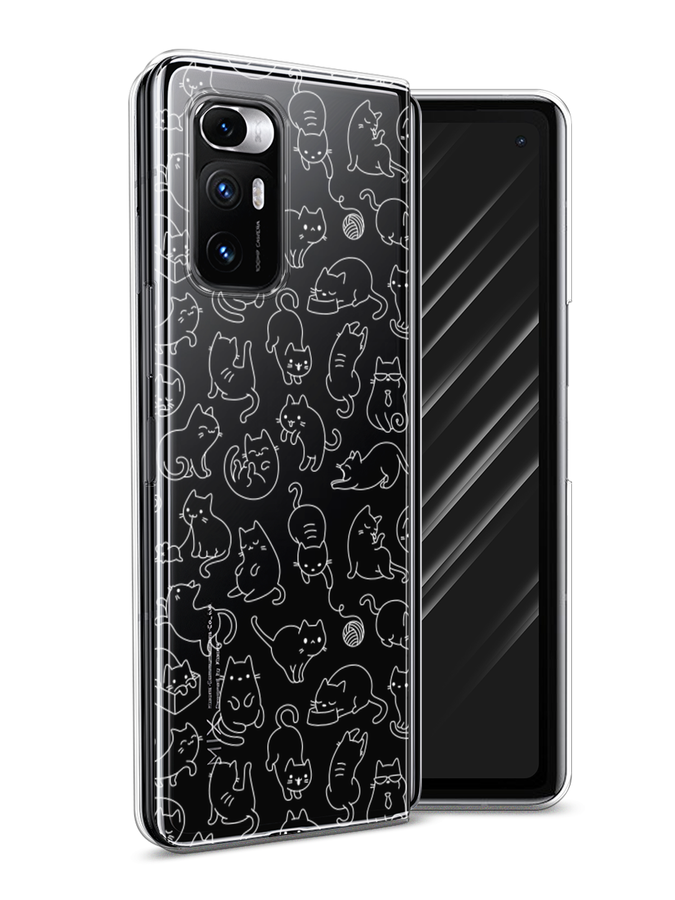 

Чехол Awog на Xiaomi Mi Mix Fold "Шкодливые котики", Разноцветный, 314250-2