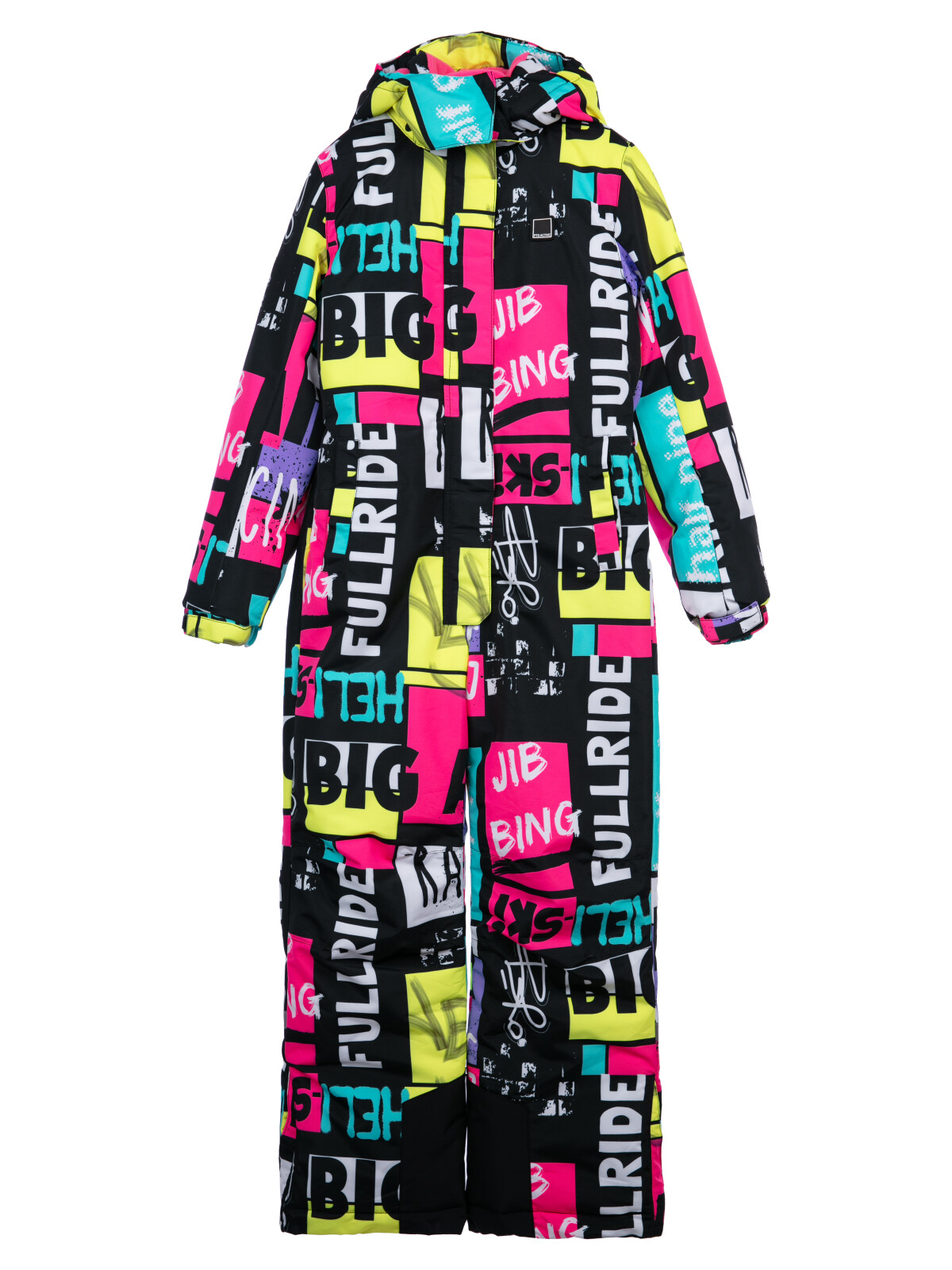 Комбинезон текстильный с полиуретановым покрытием для девочек PlayToday, цветной, 152