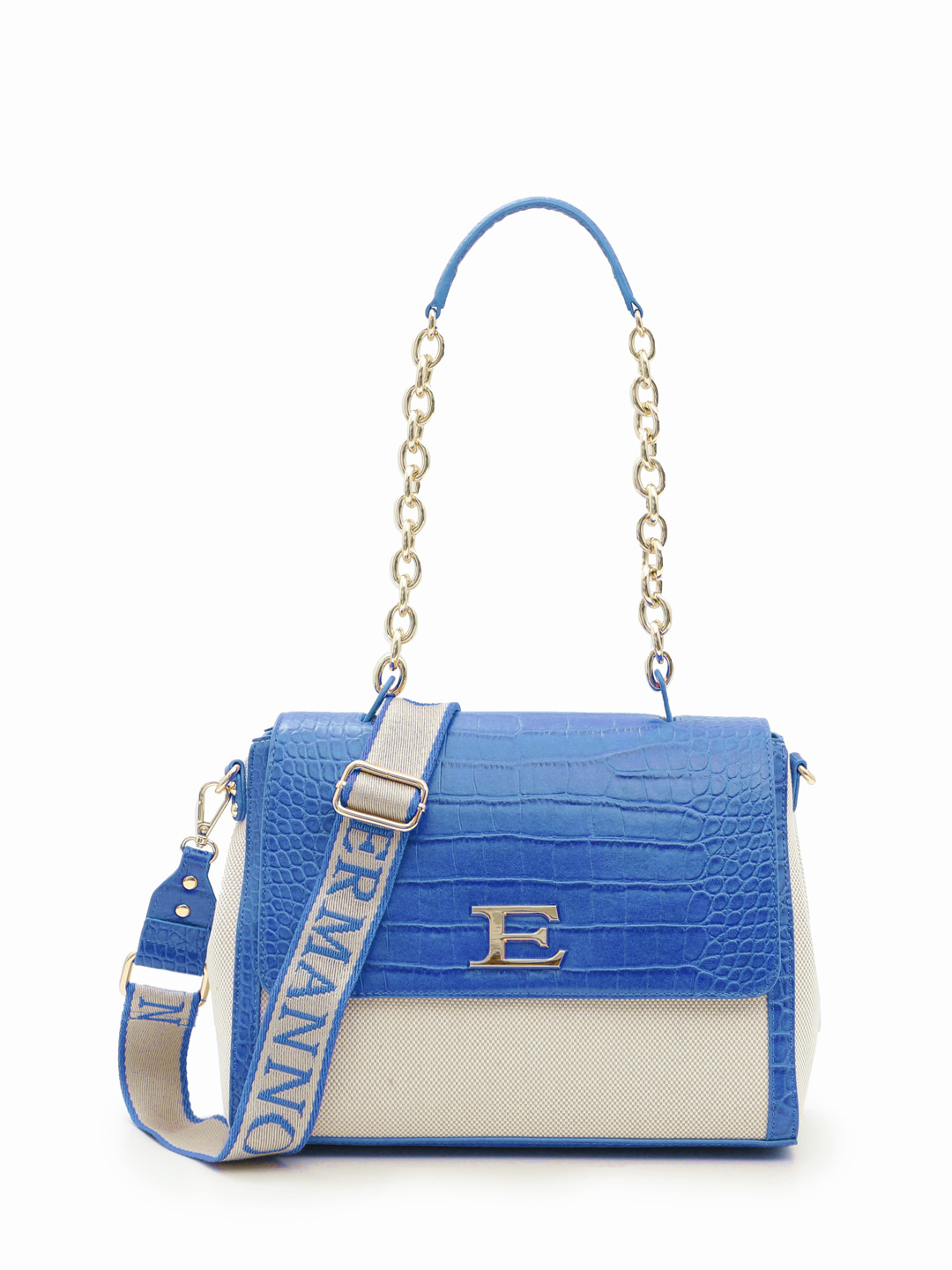 

Сумка женская Ermanno Scervino 12401322, синий, 12401322