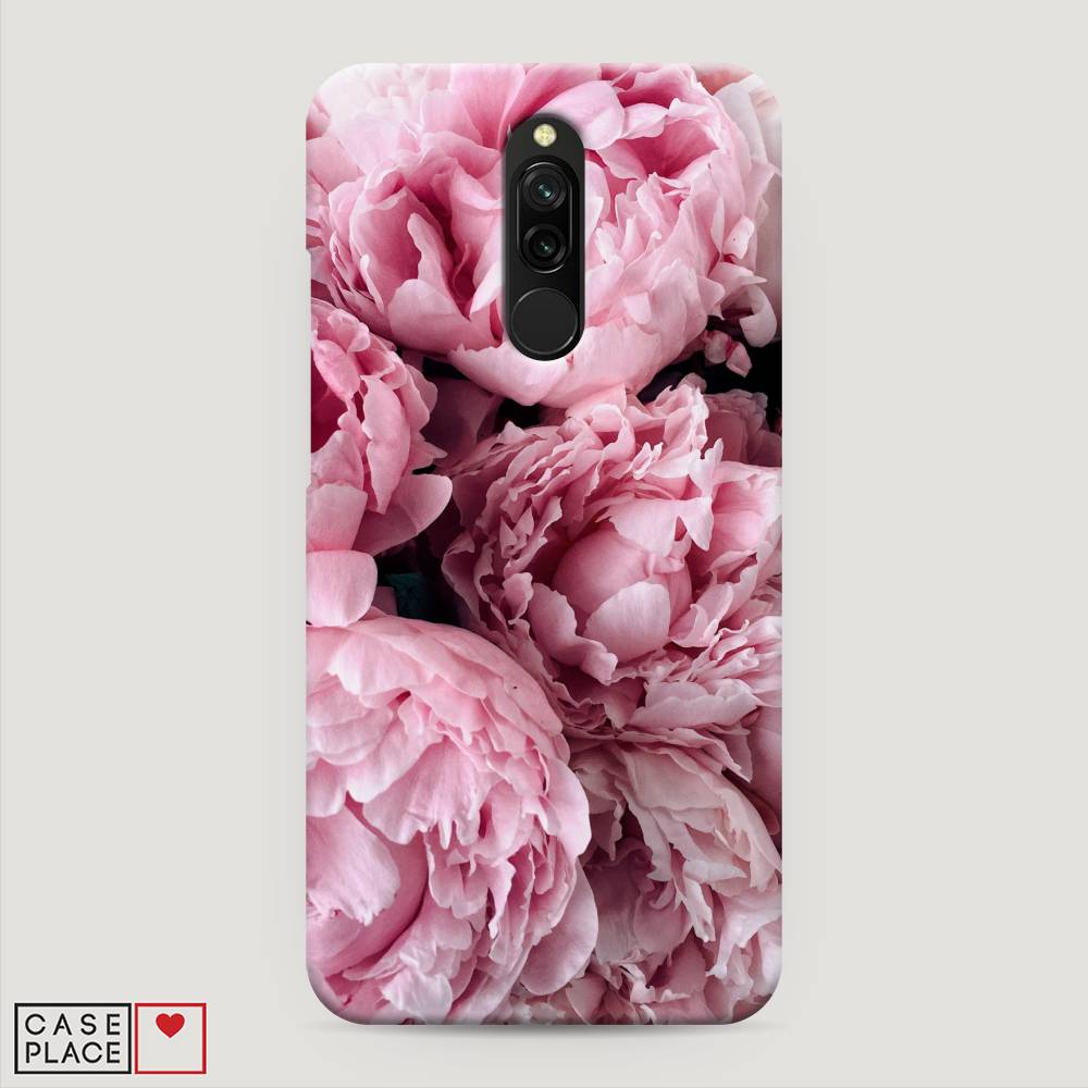 

Пластиковый чехол "Нежные пионы" на Xiaomi Redmi 8, 37120-6