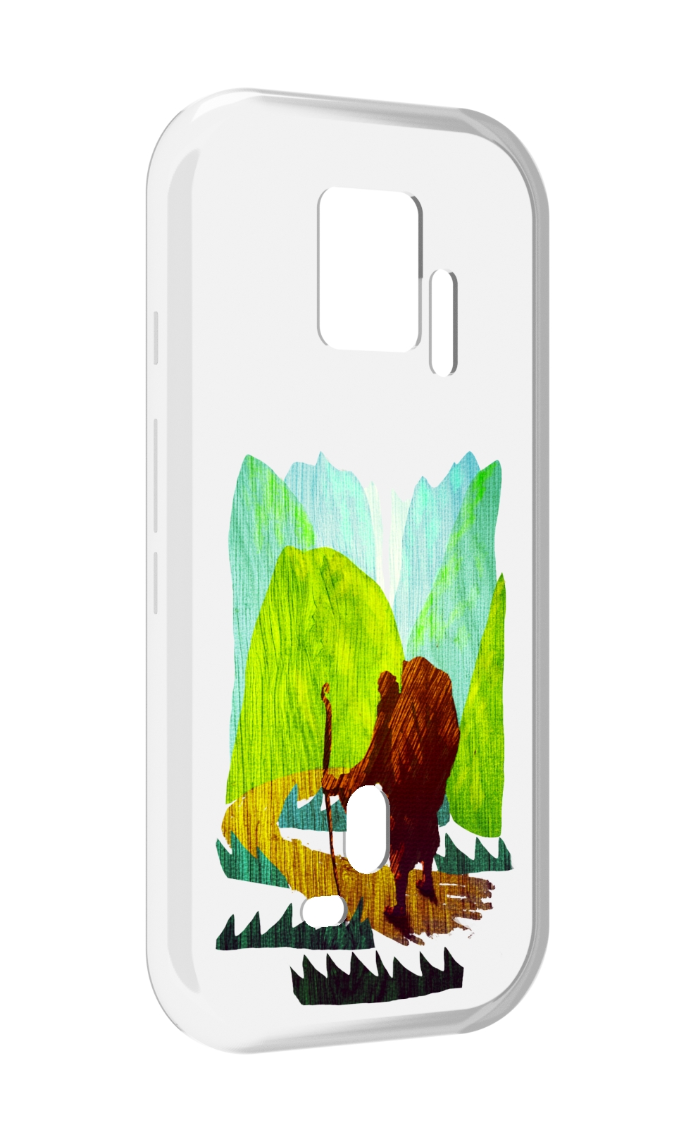 

Чехол MyPads Лесная тропа для ZTE Nubia Red Magic 7S Pro, Прозрачный, Tocco