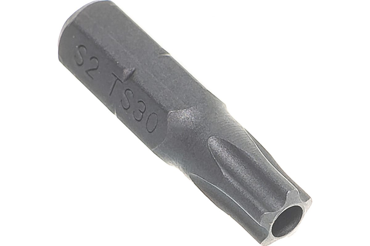 Вставка 1/4DR 5-гранная TORX с отверствием TS30Hх25мм JTC