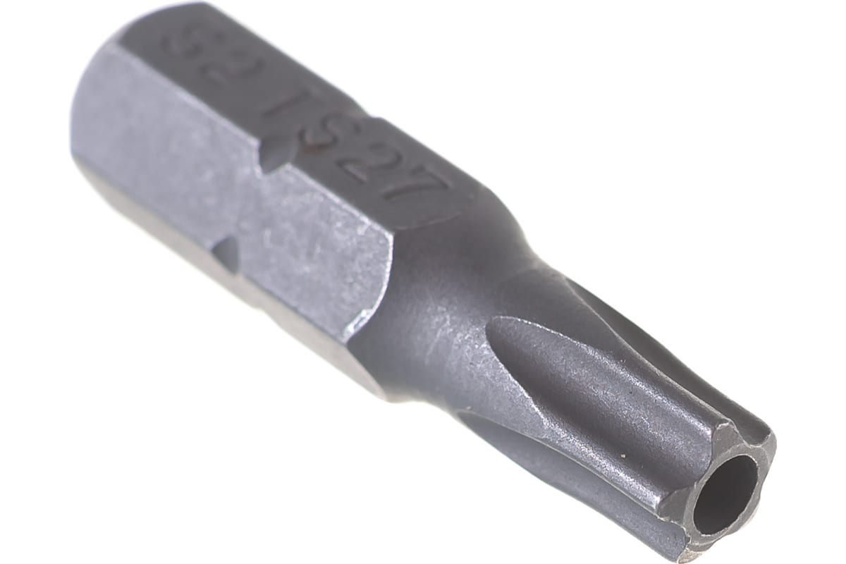 Вставка 1/4DR 5-гранная TORX с отверствием TS27Hх25мм JTC