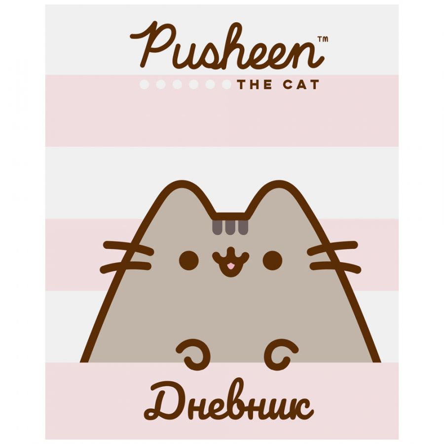 Дневник для старших классов Pusheen