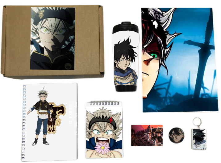 

Бокс GOODbrelok Черный Клевер, Black Clover №8