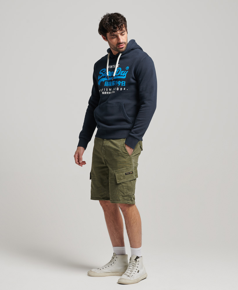 

Худи мужское Superdry M2012985A синее L, Синий, M2012985A