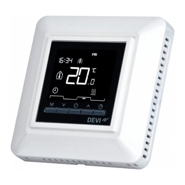 

Терморегулятор DEVIreg™ Classic с комбинацией датчиков, 13А, Белый, Base