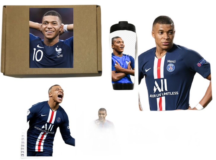 

Бокс GOODbrelok Килиан Мбаппе Лоттен, Kylian Mbappe Lottin №5