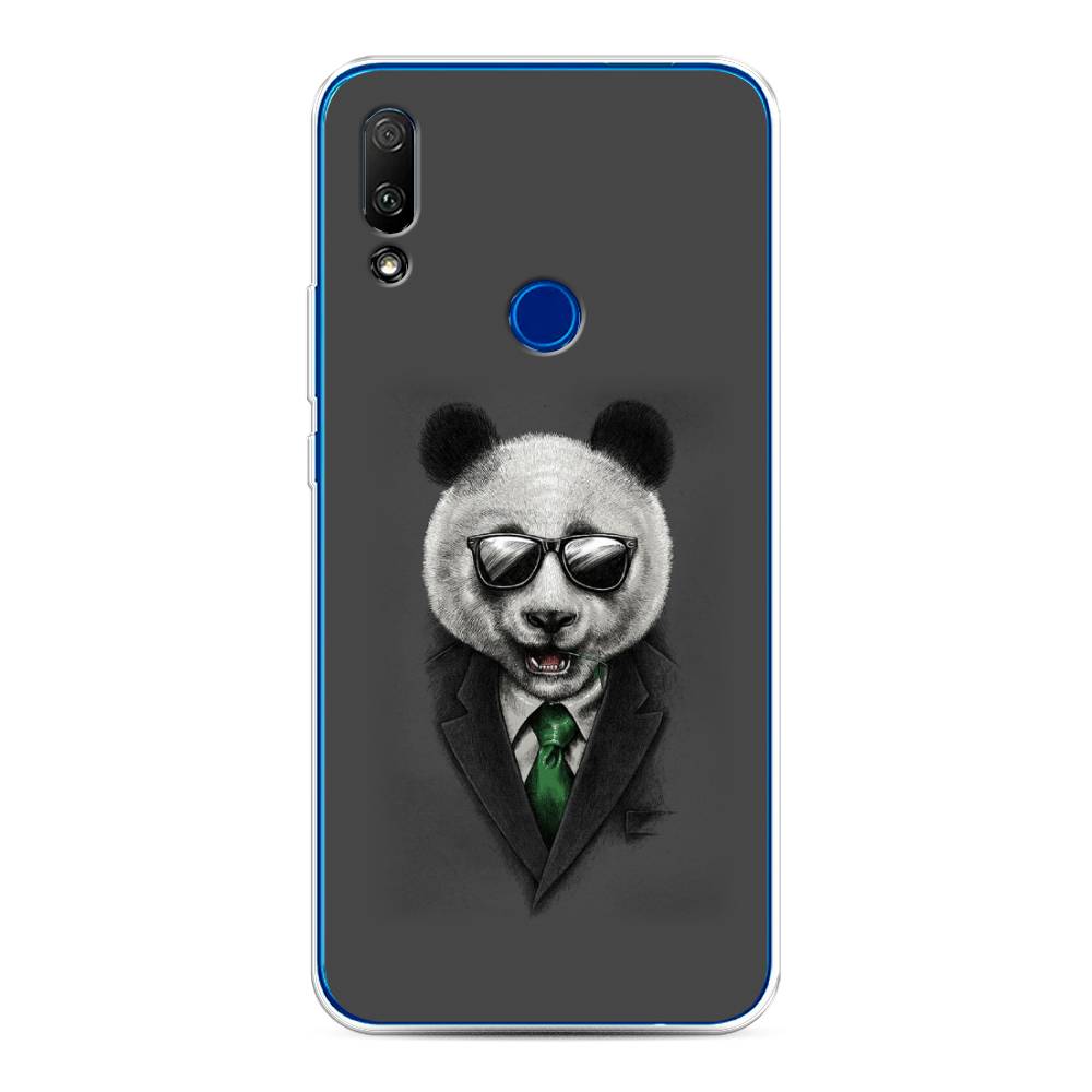 

Чехол Awog на Honor 9X "Деловая панда", Серый;зеленый, 69950-10