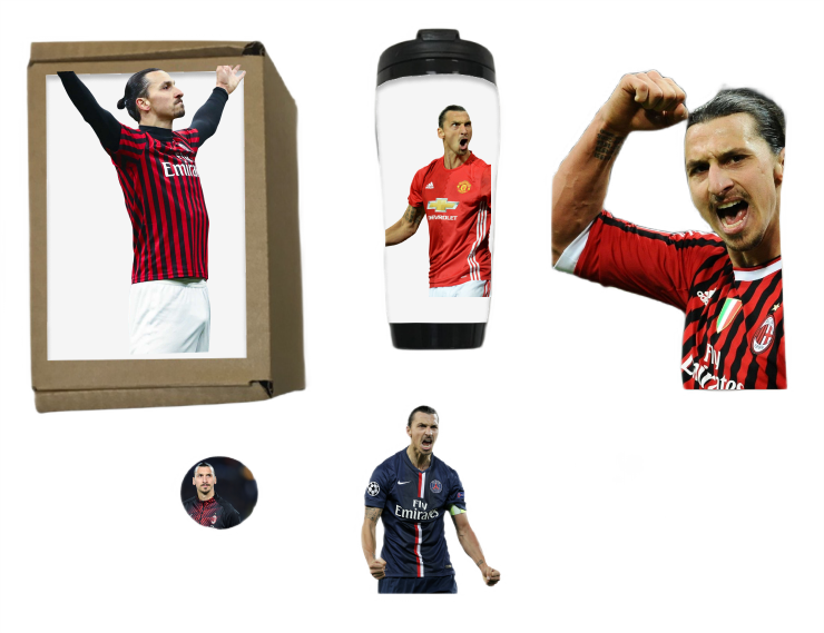 

Бокс GOODbrelok Златан Ибрагимович, Zlatan Ibrahimovic №7