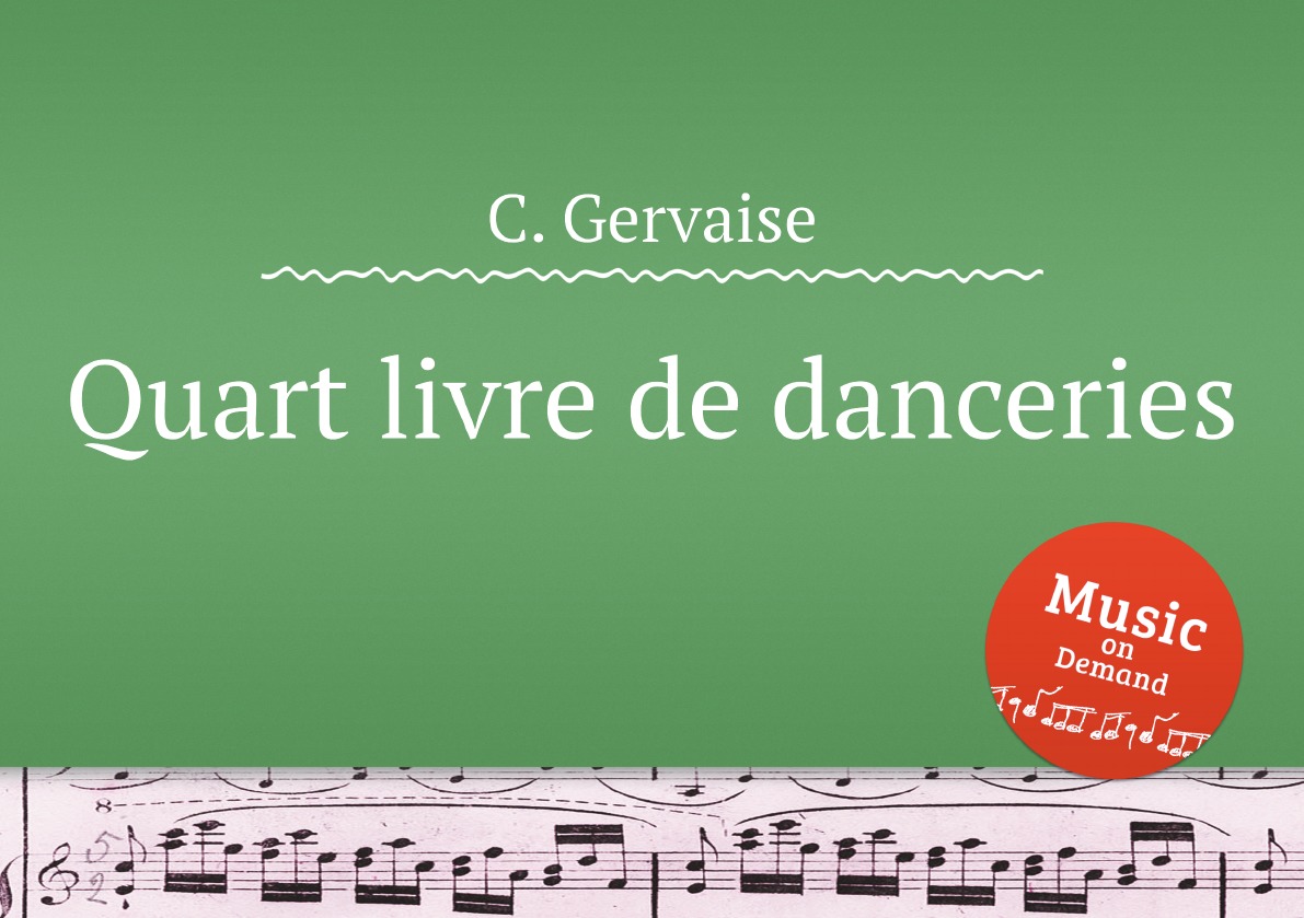 

Quart livre de danceries