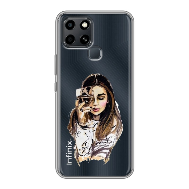 

Прозрачный чехол для Infinix Smart 6, 80243