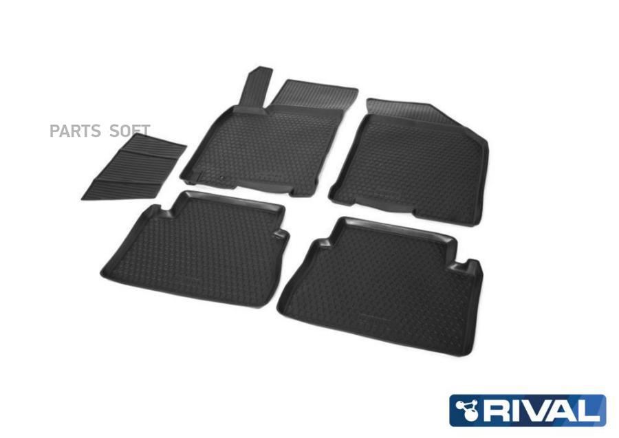 

К-кт ковриков салона полиуретан 5 Шт. без крепежа Chevrolet Lacetti 04-13