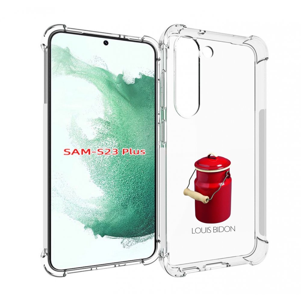 

Чехол MyPads Louis-bidon для Samsung Galaxy S23 Plus +, Прозрачный, Tocco