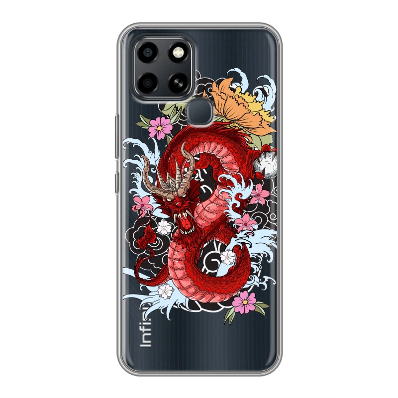 

Прозрачный чехол для Infinix Smart 6, 80243