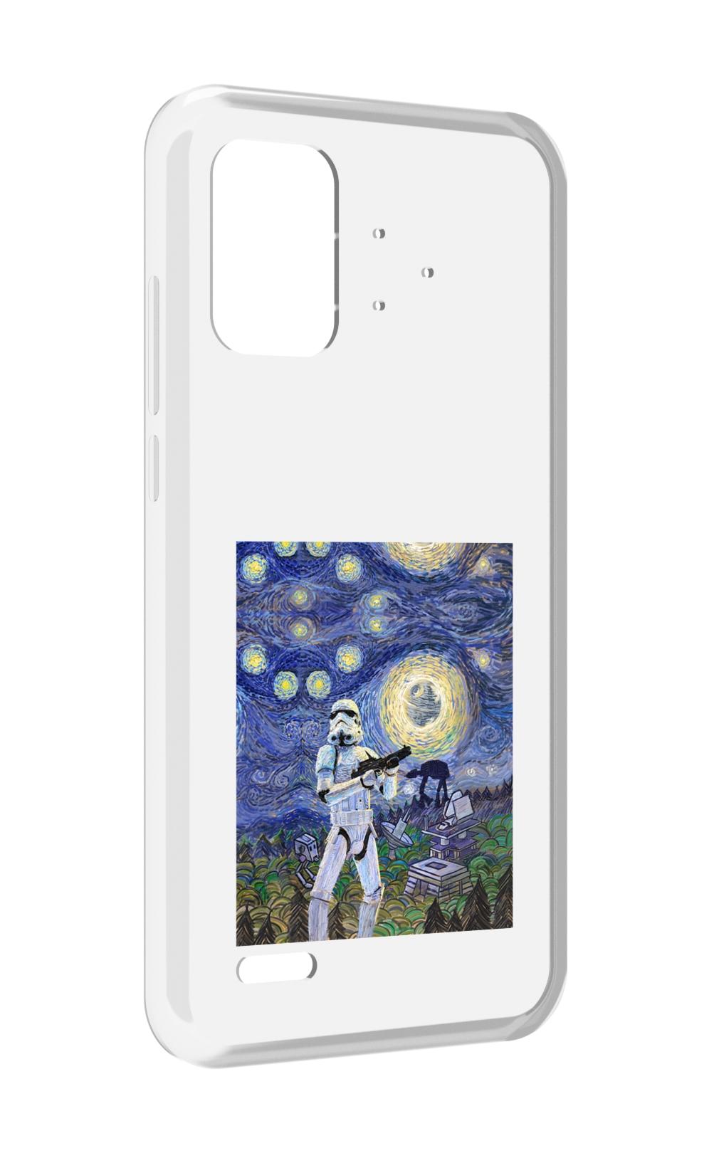 

Чехол MyPads star wars звездная ночь для UMIDIGI Bison Pro, Прозрачный, Tocco