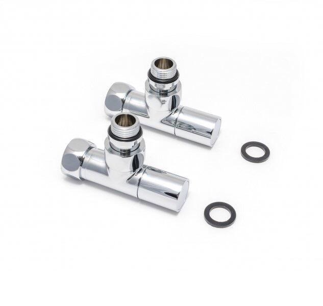 

Вентиль для полотенцесушителя угловой AQUATER 3/4х1/2 "(комплект 2шт) 00-00004432