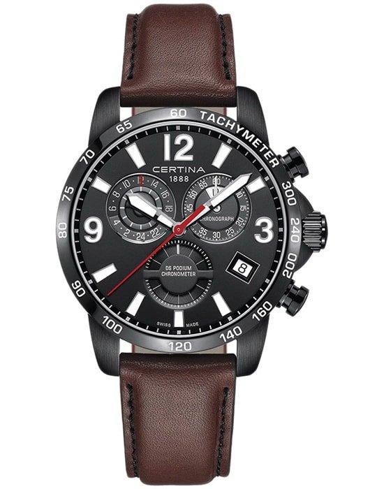 

Наручные часы мужские CERTINA C0346543605700 коричневые, C0346543605700