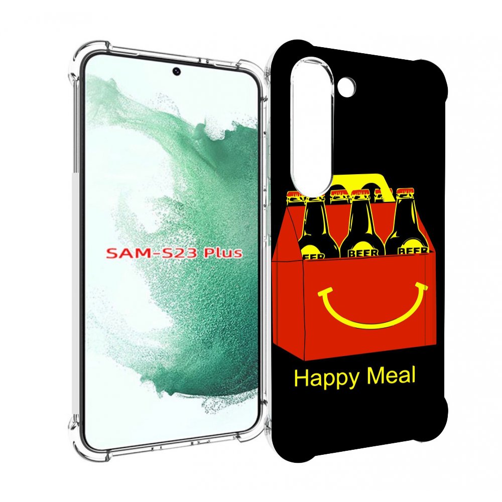 

Чехол MyPads Happy Meal для Samsung Galaxy S23 Plus +, Прозрачный, Tocco