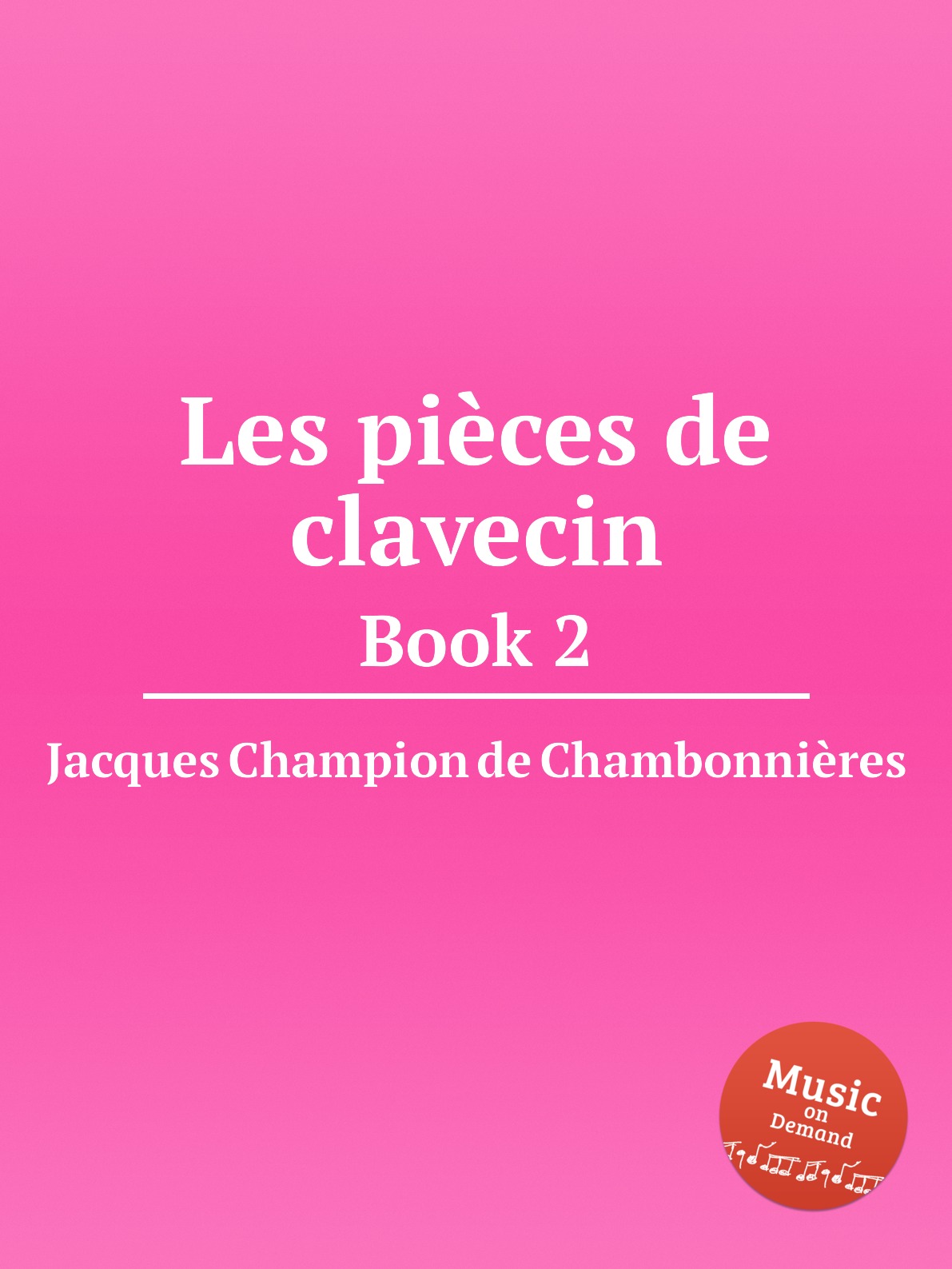 

Les pieces de clavecin