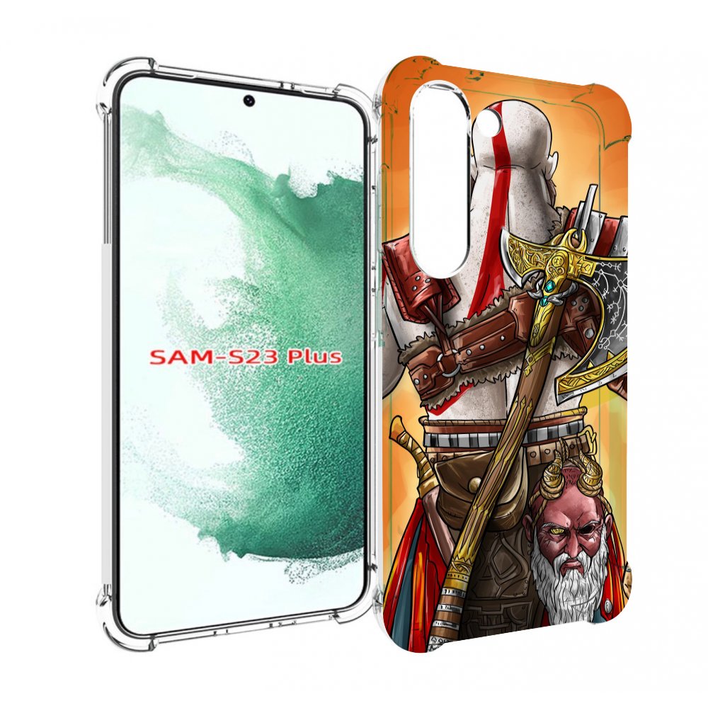 

Чехол MyPads God of War для Samsung Galaxy S23 Plus +, Прозрачный, Tocco