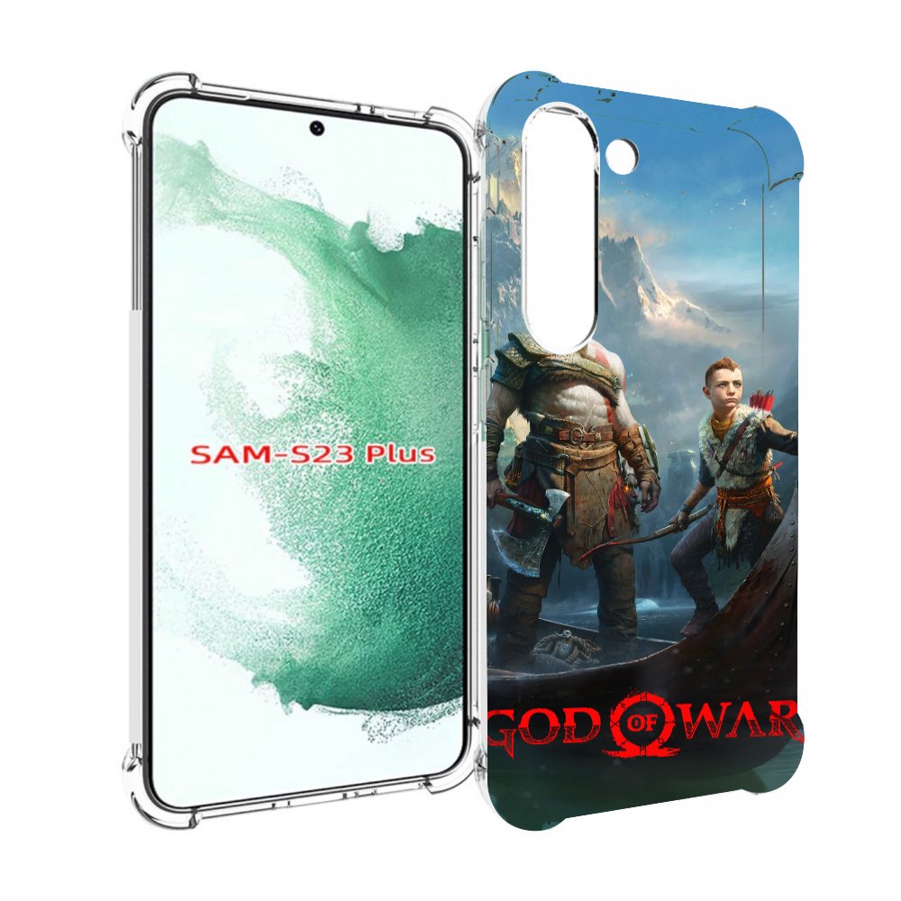 

Чехол MyPads God Of War Кратос Атрей для Samsung Galaxy S23 Plus +, Прозрачный, Tocco