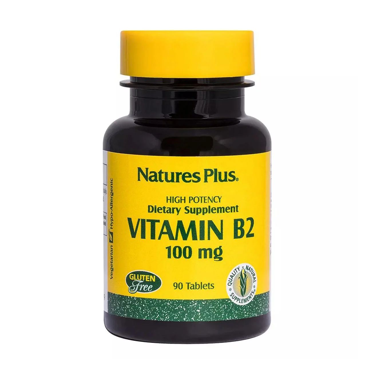 NaturesPlus Vitamin B-2 100 mg Tablets 90