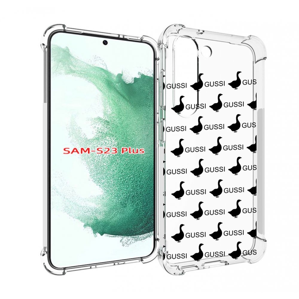 

Чехол MyPads GUSSI для Samsung Galaxy S23 Plus +, Прозрачный, Tocco