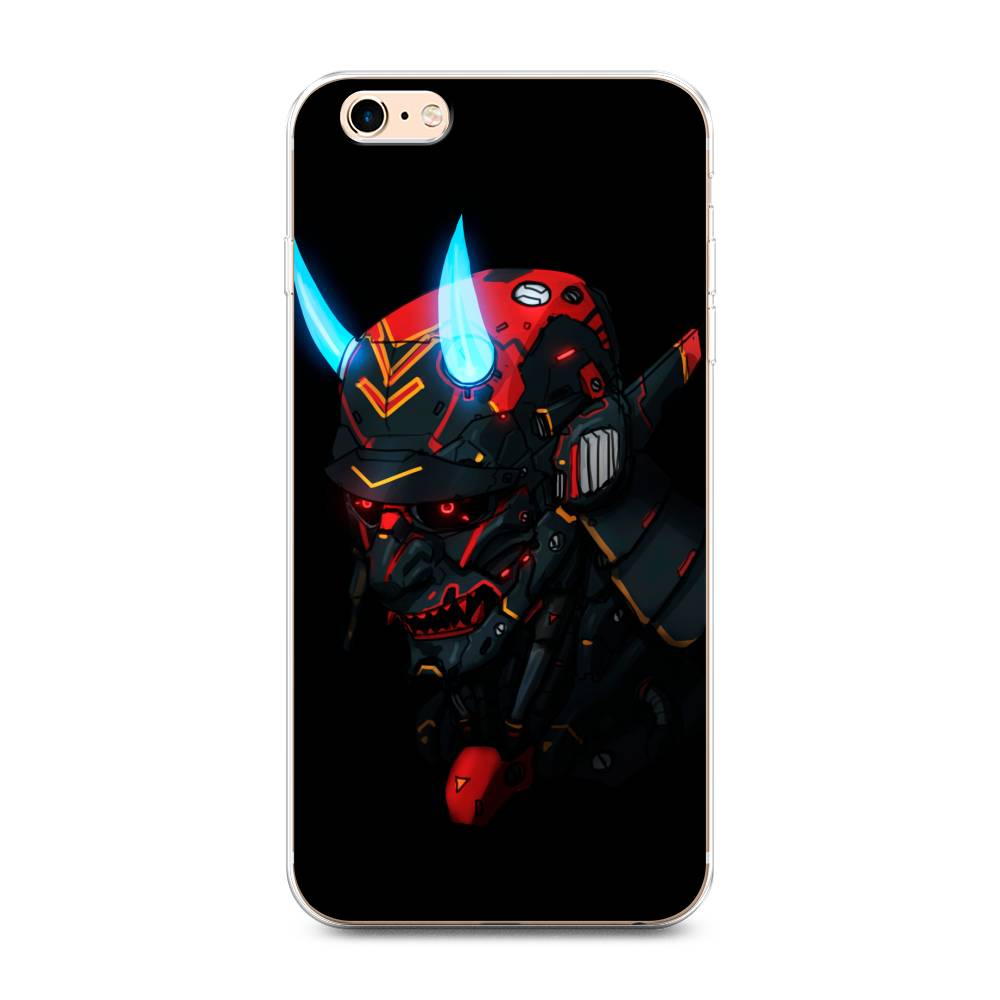 

Чехол Awog на Apple iPhone 6 Plus / Айфон 6 Plus "Неоновый самурай", Разноцветный, 10550-6