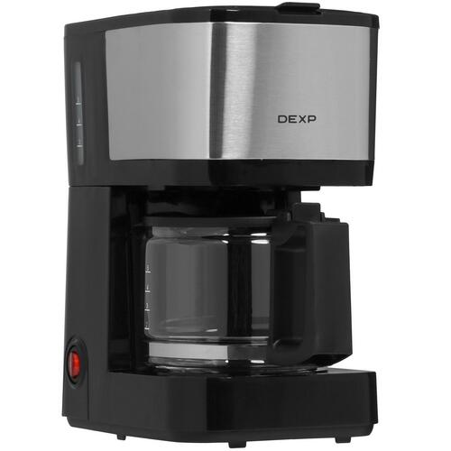 Кофеварка капельного типа DEXP DCM-600A черная эпилятор dexp ls 1001 голубой