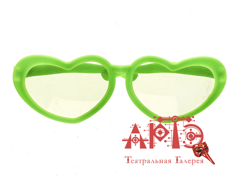 

Очки "Сердца" (Цв: Зеленый ), 236-8