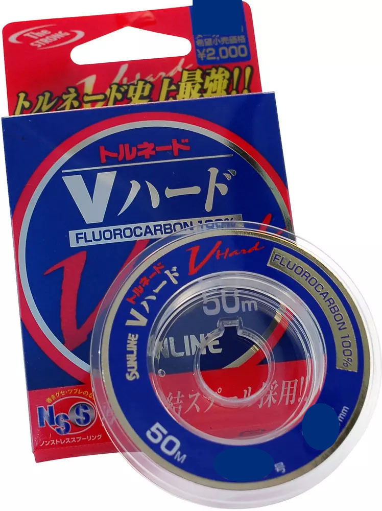 

Флюорокарбоновая леска Sunline Tornado V Hard HG 50м #1.75 (0.219mm 3.5kg), Прозрачный, Tornado V Hard HG