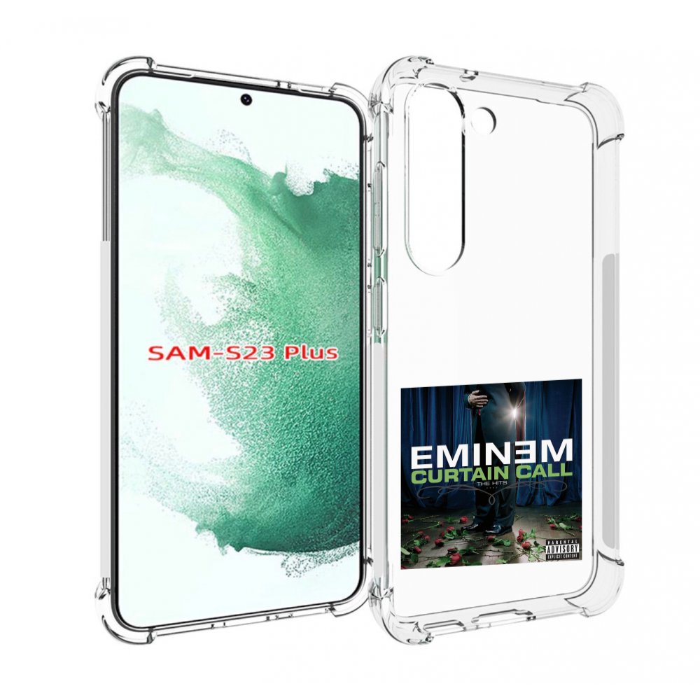 

Чехол MyPads Eminem Curtain Call The hits для Samsung Galaxy S23 Plus +, Прозрачный, Tocco