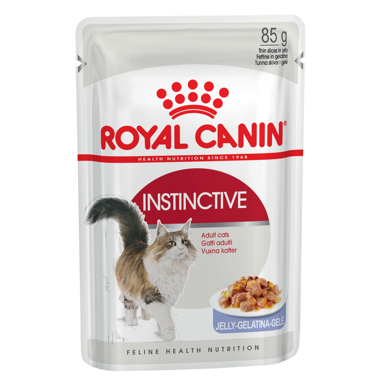 

Влажный корм для кошек Royal Canin Feline Breed Nutrition Instinctive с мясом, 85г, Feline Breed Nutrition Instinctive