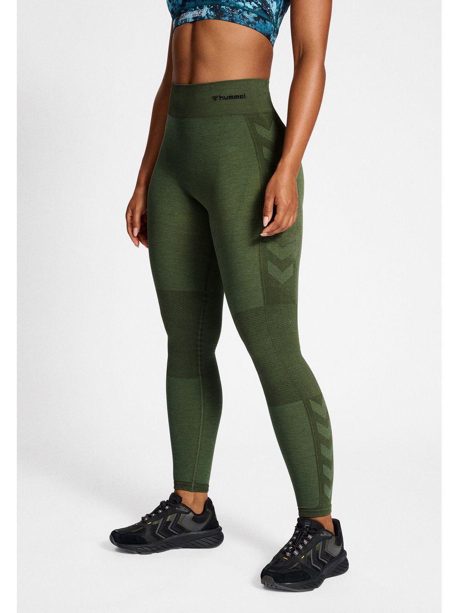

Спортивные леггинсы женские Hummel HU341E06J зеленые L, Зеленый, HU341E06J
